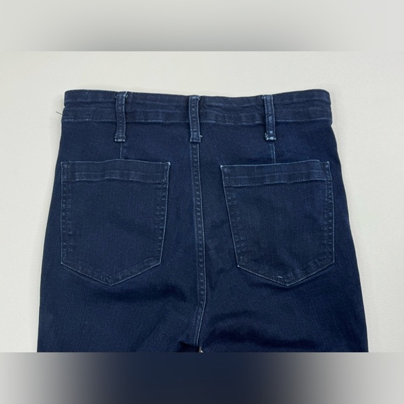 GAP High Rise Skinny Sailor Smoothing Pockets Ankle Jeans Size 4 - Picture 9 of 11